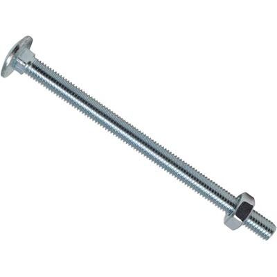 Metalmate M10 X 180 Cup Sq Hex Bolts Zp Gr4.8 Bx10, Durable Design For Professional And Diy Use Metalmate M10 X 180 Cup Sq Hex Bolts Zp Gr4.8 Bx10, Durable Design For Professional And Diy Use