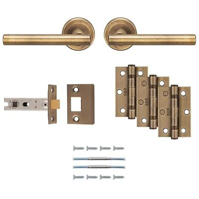 Carlisle Brass Faro Ultimate Door Pack, Antique Brass Carlisle Brass Faro Ultimate Door Pack, Antique Brass