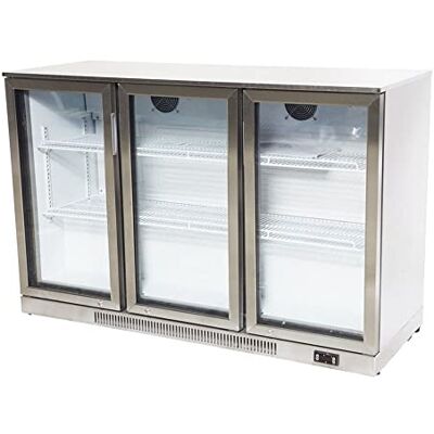 Stalwart DA-SSBC03PP Back bar Cooler 3 hinged Doors 312 litres Stainless Steel Stalwart DA-SSBC03PP Back bar Cooler 3 hinged Doors 312 litres Stainless Steel