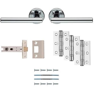 Carlisle Brass Faro Ultimate Door Pack, Polished Chrome Carlisle Brass Faro Ultimate Door Pack, Polished Chrome