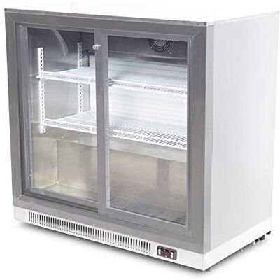 Stalwart DA-SSBC02PS Back bar Cooler 2 Sliding Doors 220 litres Stainless Steel Stalwart DA-SSBC02PS Back bar Cooler 2 Sliding Doors 220 litres Stainless Steel