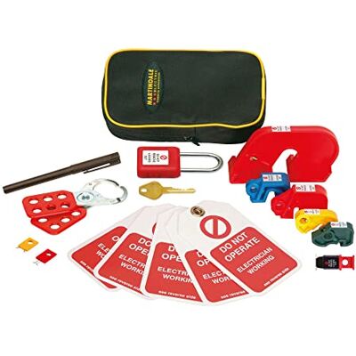 Martindale LOKKIT1 Safe Isolation Lock-Out kit, Yellow Martindale LOKKIT1 Safe Isolation Lock-Out kit, Yellow