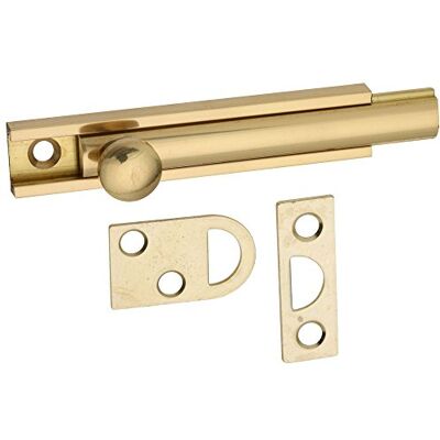 National Hardware N197-970 Flush Bolt, Solid Brass, 3 Inch National Hardware N197-970 Flush Bolt, Solid Brass, 3 Inch