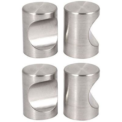 Uxcell Sourcingmap Dresser Door Cabinet Single Hole Zinc Alloy Flat Cylinder Pull Handles Knob 4pcs Uxcell Sourcingmap Dresser Door Cabinet Single Hole Zinc Alloy Flat Cylinder Pull Handles Knob 4pcs