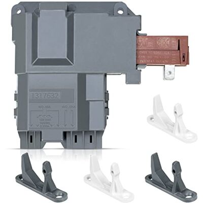 LXun Li-SUN 131763202 Door Lock Switch for Frigidaire & Gibson & Kenmore Washers (P/N: 1312694 1531974 131269400 131763200 131763245 131763255 131763256 AH2367737 AP6285657 EA2367737 PA66-GF25 PS2367737) LXun Li-SUN 131763202 Door Lock Switch for Frigidaire & Gibson & Kenmore Washers (P/N: 1312694 1531974 131269400 131763200 131763245 131763255 131763256 AH2367737 AP6285657 EA2367737 PA66-GF25 PS2367737)