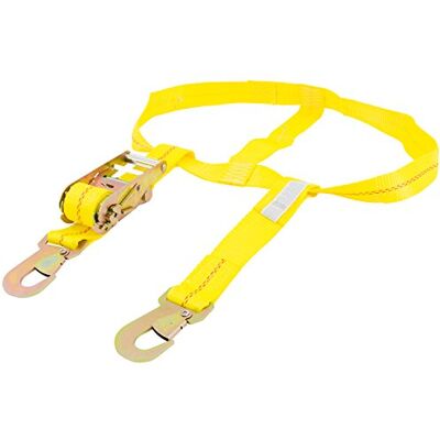 Keeper 04511 6.50' x 2" Over the Wheel Tie-Down with Flat Snap Hooks 2000 lbs Working Load Limit Keeper 04511 6.50' x 2" Over the Wheel Tie-Down with Flat Snap Hooks 2000 lbs Working Load Limit
