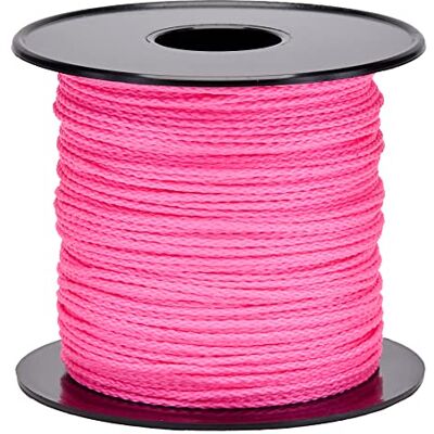 Flandria 425SR Polypropylene Braided Rope Diameter 1.5 mm 100 m Pink Flandria 425SR Polypropylene Braided Rope Diameter 1.5 mm 100 m Pink