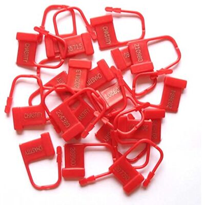 Bondage Masters Chastity Cage Chastity Device Padlocks, indiviually Numbered, Pack of 10 Bondage Masters Chastity Cage Chastity Device Padlocks, indiviually Numbered, Pack of 10