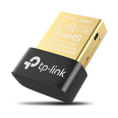 TP-Link T UB400 Nano USB Bluetooth 4.0 Adapter Dongle (for PC Laptop Desktop Computer, supports Windows 10/8.1/8/7/XP, Plug and Play for Windows 10/8.1/8) TP-Link T UB400 Nano USB Bluetooth 4.0 Adapter Dongle (for PC Laptop Desktop Computer, supports Windows 10/8.1/8/7/XP, Plug and Play for Windows 10/8.1/8)