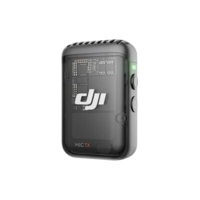 DJI Mic 2 Transmitter (Shadow Black), Wireless Lavalier Microphone with Intelligent Noise Cancelling, Bluetooth Microphone for 14-Hour Internal Recording, Magnetic Attachment Phone Microphone, YouTube DJI Mic 2 Transmitter (Shadow Black), Wireless Lavalier Microphone with Intelligent Noise Cancelling, Bluetooth Microphone for 14-Hour Internal Recording, Magnetic Attachment Phone Microphone, YouTube