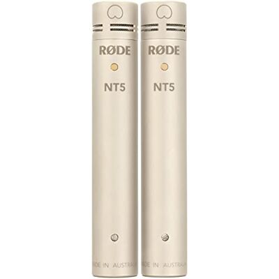 RØDE NT5 Premium Half InchSmall-diaphragm Condenser Microphone (Matched Pair) for Music Production and Instrument Recording Packaging May Vary RØDE NT5 Premium Half InchSmall-diaphragm Condenser Microphone (Matched Pair) for Music Production and Instrument Recording Packaging May Vary