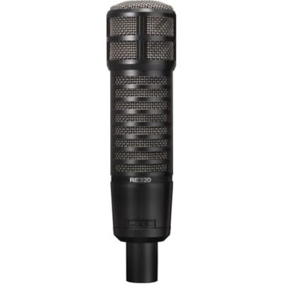 Electro-Voice RE320 Large Diaphragm Dynamic Vocal Microphone, Black, 9.00 x 1.00 x 1.00 inches Electro-Voice RE320 Large Diaphragm Dynamic Vocal Microphone, Black, 9.00 x 1.00 x 1.00 inches