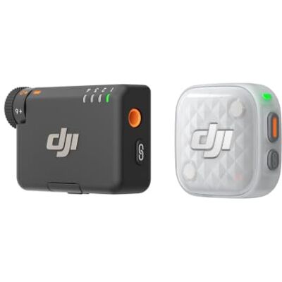 DJI Mic Mini 2S (1 TX + 1 RX), AI Noise Canceling DJI Mic Mini 2S (1 TX + 1 RX), AI Noise Canceling