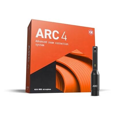 IK Multimedia ARC 4. Advanced room correction software plug-in and measurement microphone IK Multimedia ARC 4. Advanced room correction software plug-in and measurement microphone