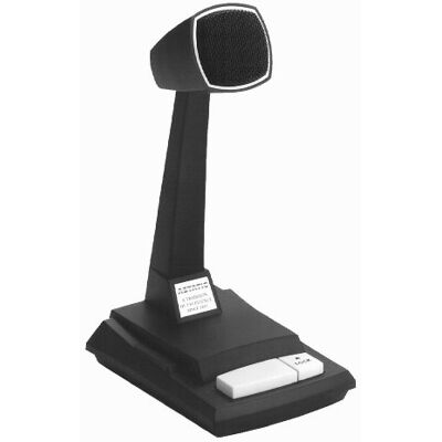 CAD AUDIO Astatic 878HL-2 Omni Directional Dynamic Desktop Microphone with Locking Push-to-Talk Switch CAD AUDIO Astatic 878HL-2 Omni Directional Dynamic Desktop Microphone with Locking Push-to-Talk Switch
