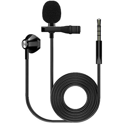 Kinsman Lavalier Microphone with Earphone 3.5mm TRS Jack Kinsman Lavalier Microphone with Earphone 3.5mm TRS Jack