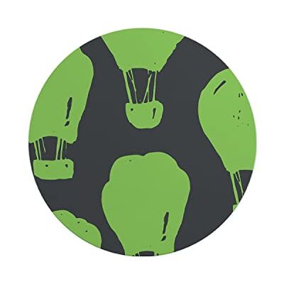 Questo Casa , Round Digital Printed Mouse Pad, Non-Slip Base, for Office and Home, Diameter:22cm Questo Casa , Round Digital Printed Mouse Pad, Non-Slip Base, for Office and Home, Diameter:22cm
