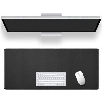 ALOANES Mouse Pad with Stitched Edge, Premium-Textured Mouse Mat, Non-Slip Rubber Base Mousepad for Laptop, Computer & PC,Desk Mat for Gamer, Office & Home,Black(11.81''x31.50''x0.12'') ALOANES Mouse Pad with Stitched Edge, Premium-Textured Mouse Mat, Non-Slip Rubber Base Mousepad for Laptop, Computer & PC,Desk Mat for Gamer, Office & Home,Black(11.81''x31.50''x0.12'')