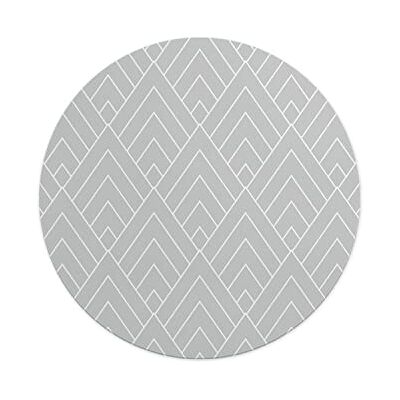 Questo Casa , Round Digital Printed Mouse Pad, Non-Slip Base, for Office and Home, Diameter:22cm Questo Casa , Round Digital Printed Mouse Pad, Non-Slip Base, for Office and Home, Diameter:22cm