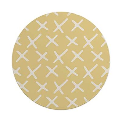 Bonamaison Kft Questo Casa, Round Digital Printed Mouse Pad, Non-Slip Base, for Office and Home, Diameter:22cm Bonamaison Kft Questo Casa, Round Digital Printed Mouse Pad, Non-Slip Base, for Office and Home, Diameter:22cm