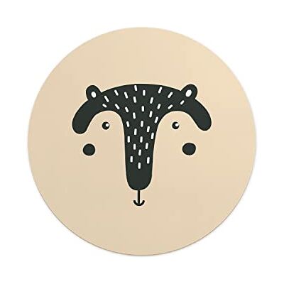 Questo Casa , Round Digital Printed Mouse Pad, Non-Slip Base, for Office and Home, Diameter:22cm Questo Casa , Round Digital Printed Mouse Pad, Non-Slip Base, for Office and Home, Diameter:22cm