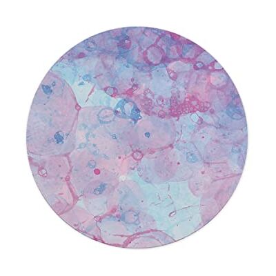 Questo Casa , Round Digital Printed Mouse Pad, Non-Slip Base, for Office and Home, Diameter:22cm Questo Casa , Round Digital Printed Mouse Pad, Non-Slip Base, for Office and Home, Diameter:22cm