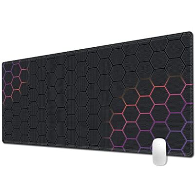 Morain Morian Mouse Mat, Gaming Mouse Pad 300 * 900 * 3mm, Premium-Textured Non-Slip & Waterproof Computer Mousepad with Stitched Edges for Gaming, Office & Home (G-946) Morain Morian Mouse Mat, Gaming Mouse Pad 300 * 900 * 3mm, Premium-Textured Non-Slip & Waterproof Computer Mousepad with Stitched Edges for Gaming, Office & Home (G-946)