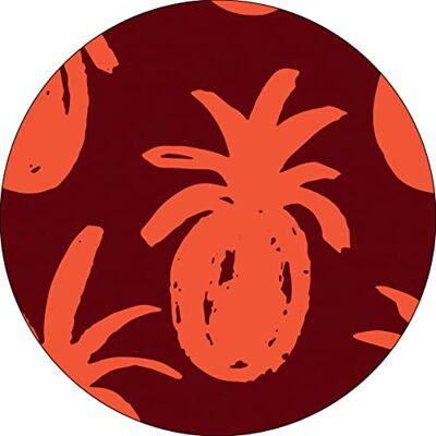 Bonateks , Round Digital Printed Mouse Pad, Non-Slip Base, for Office and Home, Diameter:22cm Bonateks , Round Digital Printed Mouse Pad, Non-Slip Base, for Office and Home, Diameter:22cm