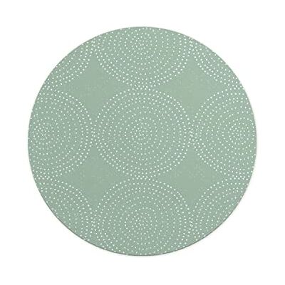 Questo Casa , Round Digital Printed Mouse Pad, Non-Slip Base, for Office and Home, Diameter:22cm Questo Casa , Round Digital Printed Mouse Pad, Non-Slip Base, for Office and Home, Diameter:22cm