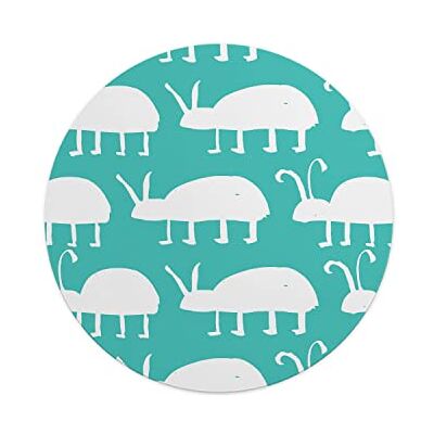 Questo Casa , Round Digital Printed Mouse Pad, Non-Slip Base, for Office and Home, Diameter:22cm Questo Casa , Round Digital Printed Mouse Pad, Non-Slip Base, for Office and Home, Diameter:22cm