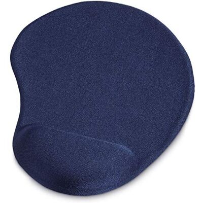 Hama Ergonomic Mouse Pad For Wrist Anti Slip Blue Hama Ergonomic Mouse Pad For Wrist Anti Slip Blue