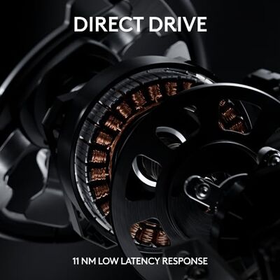 Logitech G PRO Racing Wheel, PC, Simulated Steering Wheel, Direct Drive 11 Nm Force Logitech G PRO Racing Wheel, PC, Simulated Steering Wheel, Direct Drive 11 Nm Force