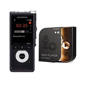 Olympus DS-2600 Digital Voice Recorder with Slide Switch & Dictation Management Software, DSS Pro, MP3, PCM, USB, External SD Card Slot + Internal Memory 2 GB