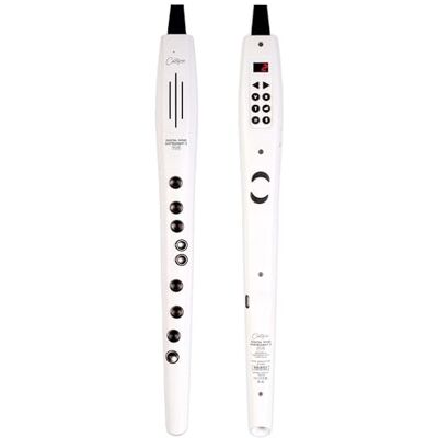 Carry-on Digital Wind Instrument 2 Plus- 20 Voices, Built-In USB Rechargeable Battery, Headphones Output for Silent Practice, Midi Over Bluetooth Digital Recorder White Carry-on Digital Wind Instrument 2 Plus- 20 Voices, Built-In USB Rechargeable Battery, Headphones Output for Silent Practice, Midi Over Bluetooth Digital Recorder White