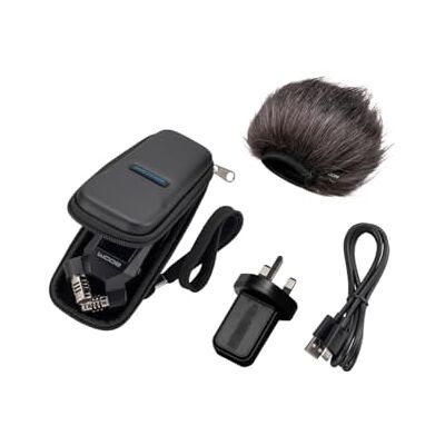 Zoom APH-1e Accessory Kit for H1essential – Includes Windscreen & Case – Ideal for Outdoor Recording – UK Version – Black Zoom APH-1e Accessory Kit for H1essential – Includes Windscreen & Case – Ideal for Outdoor Recording – UK Version – Black