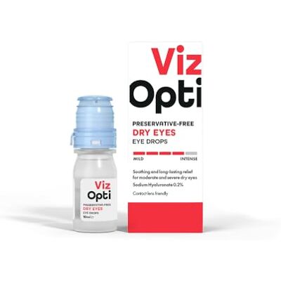 VizOpti - Dry Eyes - 10ml - Preservative-Free - Eye Drops VizOpti - Dry Eyes - 10ml - Preservative-Free - Eye Drops