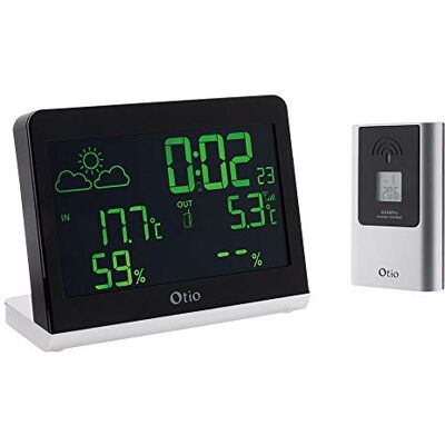 Otio -Monalisa weather station with wireless external sensor Otio -Monalisa weather station with wireless external sensor