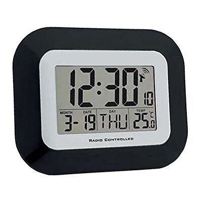 NRS Healthcare Radio Controlled Digital Calendar Clock Healthcare NRS Healthcare Radio Controlled Digital Calendar Clock Healthcare