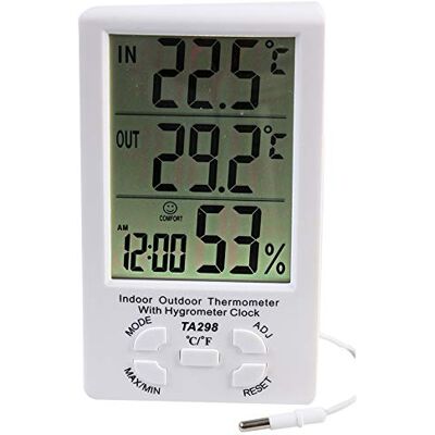 PROSIGNAL PRO SIGNAL PSG08483 Indoor and Outdoor Thermo Hygrometer Weather Station PROSIGNAL PRO SIGNAL PSG08483 Indoor and Outdoor Thermo Hygrometer Weather Station