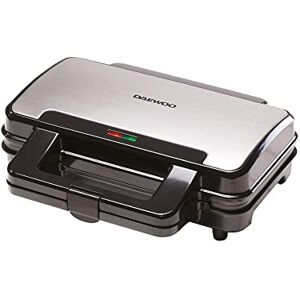 Daewoo Deep Fill Sandwich Toaster 900W, Non-Stick Toastie Maker with Locking Clip, Dual Indicator Lights, Sandwich Press for Crispy Sealed Toasties – Easy Clean Compact Design Daewoo Deep Fill Sandwich Toaster 900W, Non-Stick Toastie Maker with Locking Clip, Dual Indicator Lights, Sandwich Press for Crispy Sealed Toasties – Easy Clean Compact Design