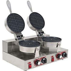 Stalwart DA-MLP02 Commercial Waffle Maker Double Round Stalwart DA-MLP02 Commercial Waffle Maker Double Round