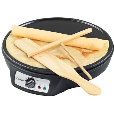 Bestron ASW602ZBS Crepe Maker, Alloy Steel, Black Bestron ASW602ZBS Crepe Maker, Alloy Steel, Black