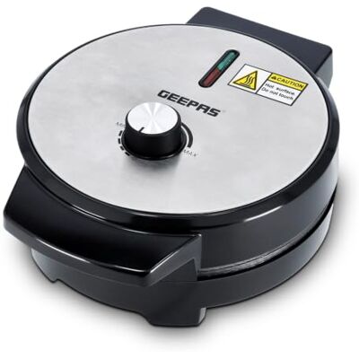 Geepas Geepas Waffle Maker - Belgian Heart 5 - 1000W Geepas Geepas Waffle Maker - Belgian Heart 5 - 1000W