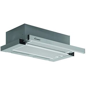 Candy 60cm Telescopic Canopy Cooker Hood Stainless Steel Candy 60cm Telescopic Canopy Cooker Hood Stainless Steel