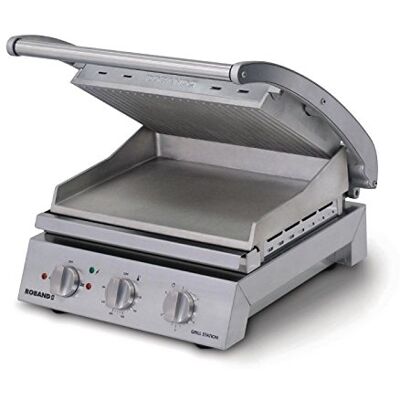 Roband GK946 Contact Grill 8 Slice Ribbed Top Plate, 2990W Roband GK946 Contact Grill 8 Slice Ribbed Top Plate, 2990W