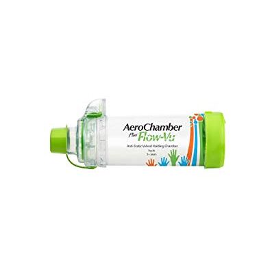 AeroChamber Plus Flow-Vu Anti-Static Youth 5+ Years (Trudell Medical UK Ltd) 1 Device AeroChamber Plus Flow-Vu Anti-Static Youth 5+ Years (Trudell Medical UK Ltd) 1 Device