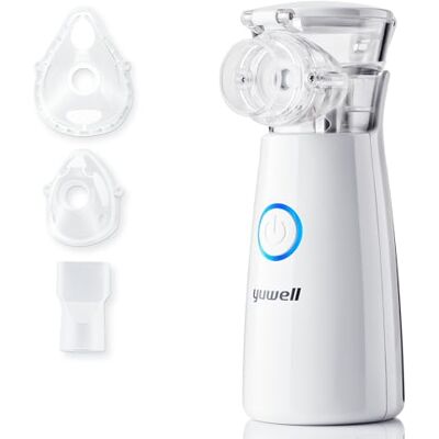 yuwell Portable Nebuliser Machine for Kids and Adults, Silent Mesh Nebuliser Ideal for Travel and Home Use(M102) yuwell Portable Nebuliser Machine for Kids and Adults, Silent Mesh Nebuliser Ideal for Travel and Home Use(M102)