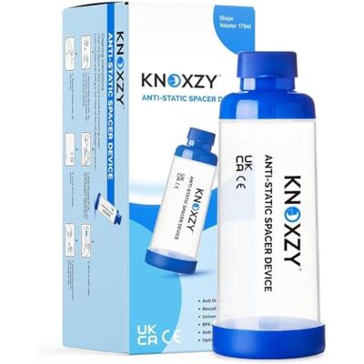 KNOXZY Anti-Static Spacer Device, Inhaler Chamber, use with Metered Dose Inhaler, BPA and Latex Free KNOXZY Anti-Static Spacer Device, Inhaler Chamber, use with Metered Dose Inhaler, BPA and Latex Free