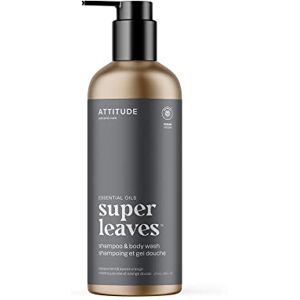Attitude Super Leaves Essentials Peppermint Orange 2-in-1 - Shampoo & Shower Gel Attitude Super Leaves Essentials Peppermint Orange 2-in-1 - Shampoo & Shower Gel