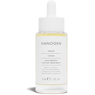 Nanogen Hair Growth Factor Treatment Serum – STRENGTHENING SCALP SERUM to Promote Hair Density and Reduce Shedding – FOR ALL HAIR TYPES, 30ml Nanogen Hair Growth Factor Treatment Serum – STRENGTHENING SCALP SERUM to Promote Hair Density and Reduce Shedding – FOR ALL HAIR TYPES, 30ml